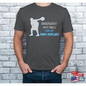 Funny Basketball Shirt For Him Trash Talk Classic 90S Graphic Tee